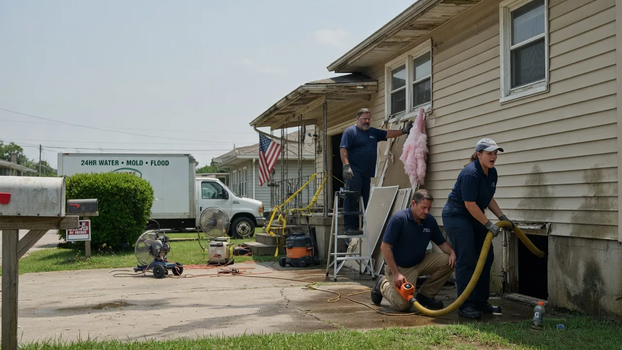 Water Damage Repair in Triadelphia, WV near me